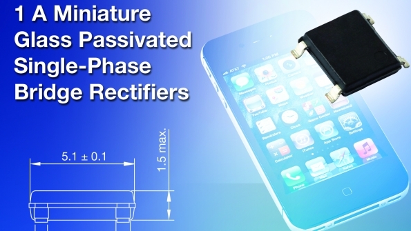 1A Miniature Glass Passivated Single-Phase Bridge Rectifiers