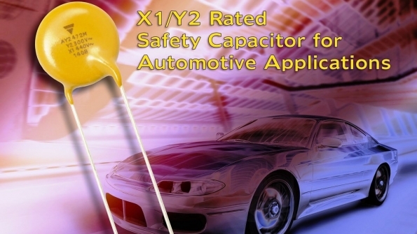 AEC-Q200-Qualified Ceramic Disc Safety Capacitors