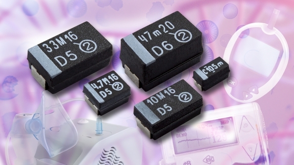 Solid Tantalum Chip Capacitors for Non-Life-Support Medical Devices
